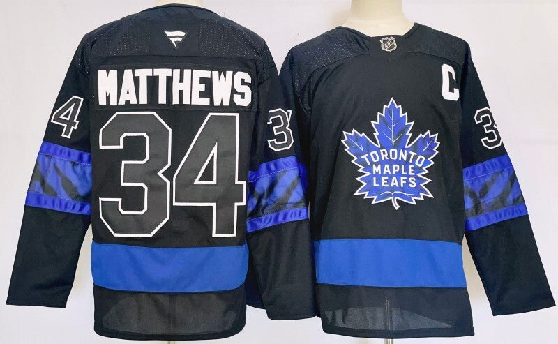 Toronto Maple Leafs #34 Auston Matthews Style 4 Hockey Jersey hockey jersey product view 1