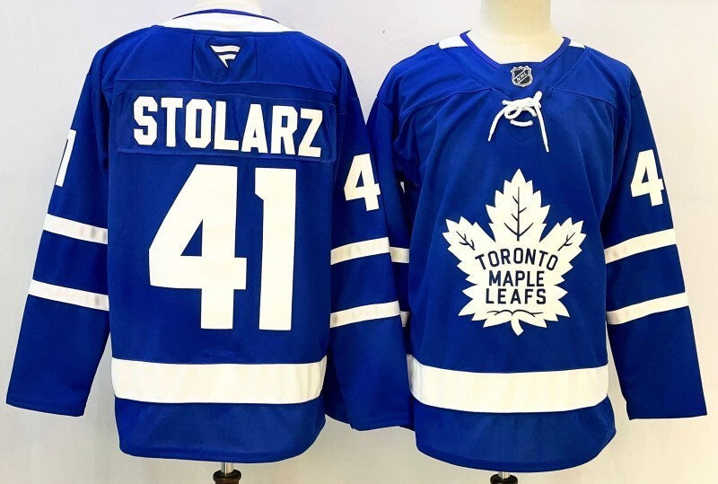 Toronto Maple Leafs #41 Anthony Stolarz Maple Leafs (3)_[1] Hockey Jersey hockey jersey product view 1