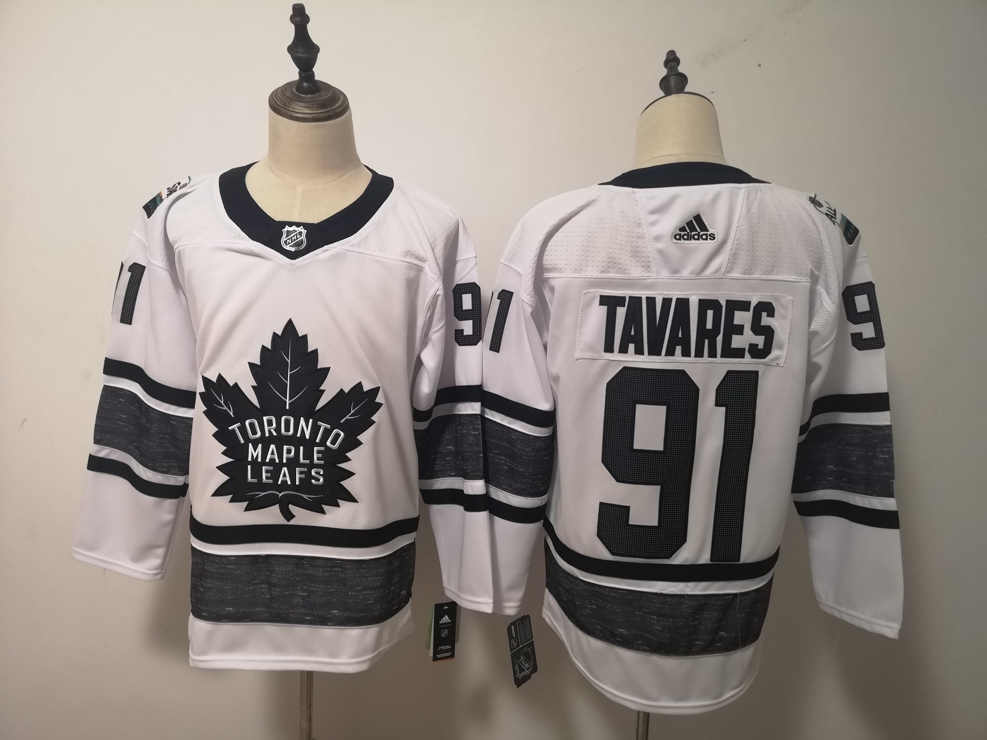 Toronto Maple Leafs #91 John Tavares Style 1 Hockey Jersey hockey jersey product view 1
