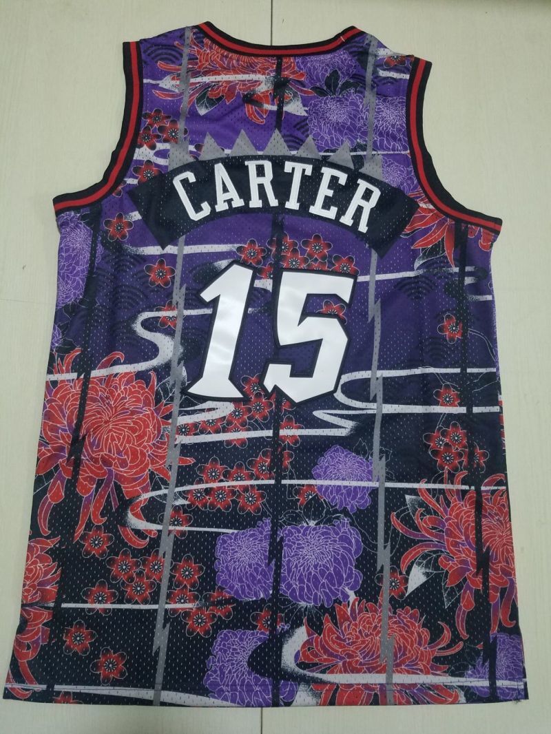 Toronto Raptors #15 Vince Carter Raptors 15 Limited Red s-xxl Style 1 Basketball Jersey basketball jersey product view 1