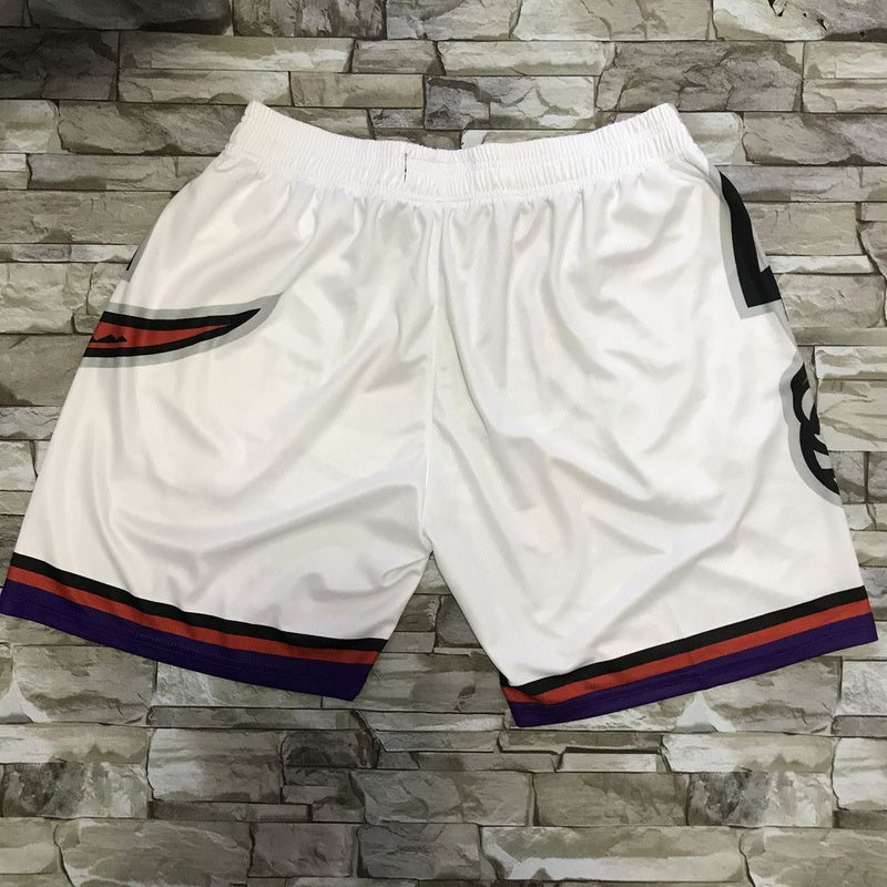 Toronto Raptors mitchell&ness big face Shorts Style 1 Basketball Jersey basketball jersey product view 1