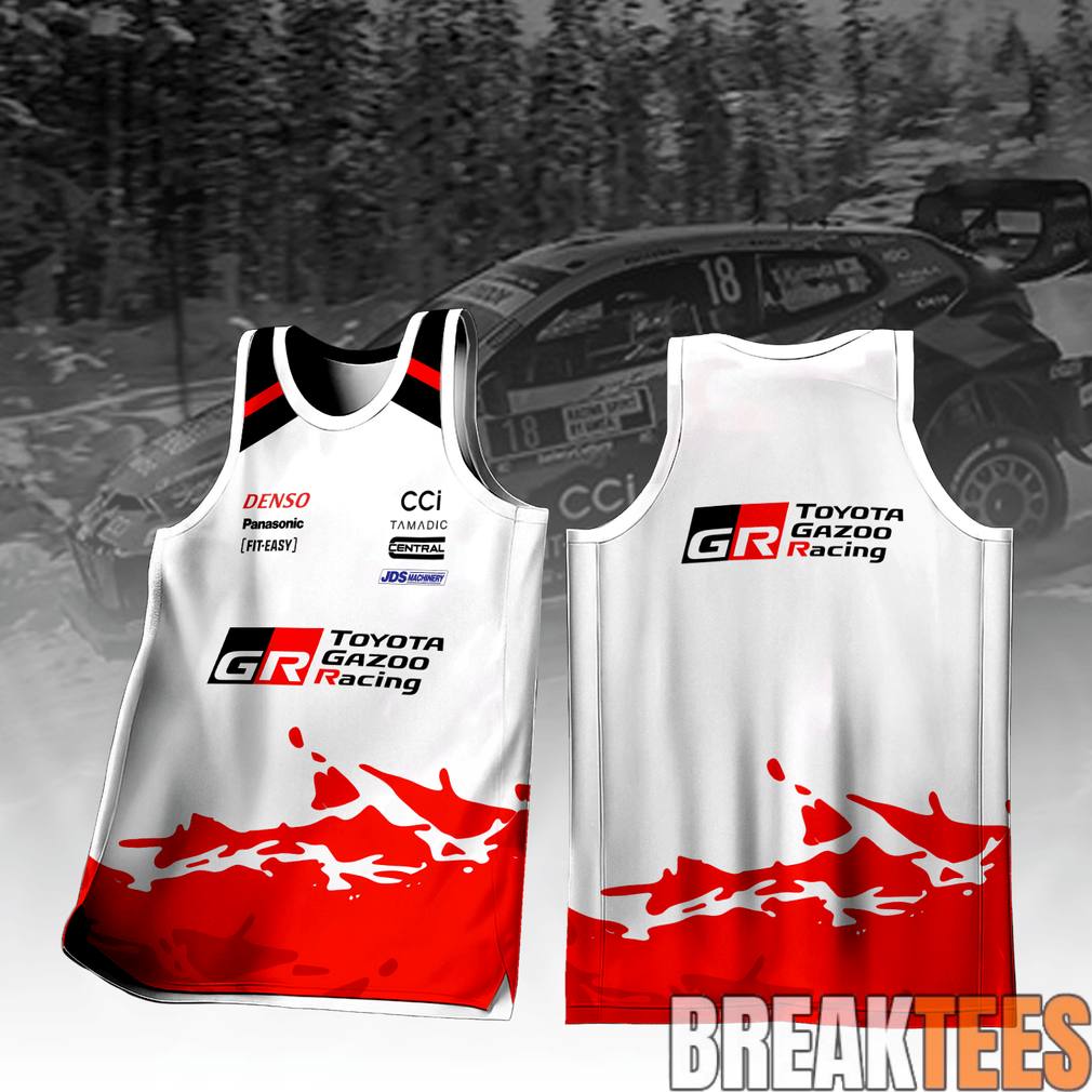 Toyota Gazoo Racing World Rally Team Special Jersey Shirt sports jersey product view 2