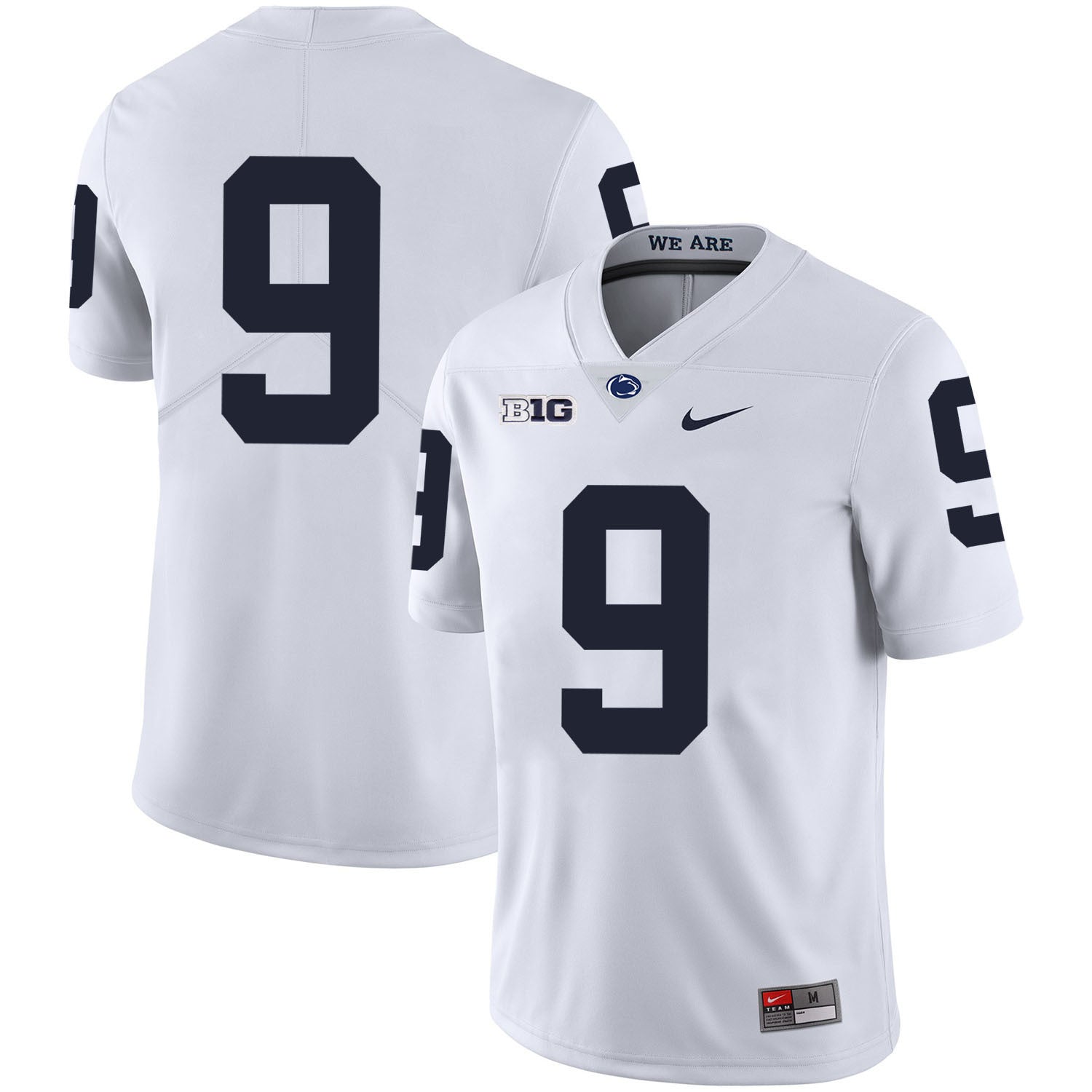 Trace McSorley White College Football Jersey football jersey product view 1