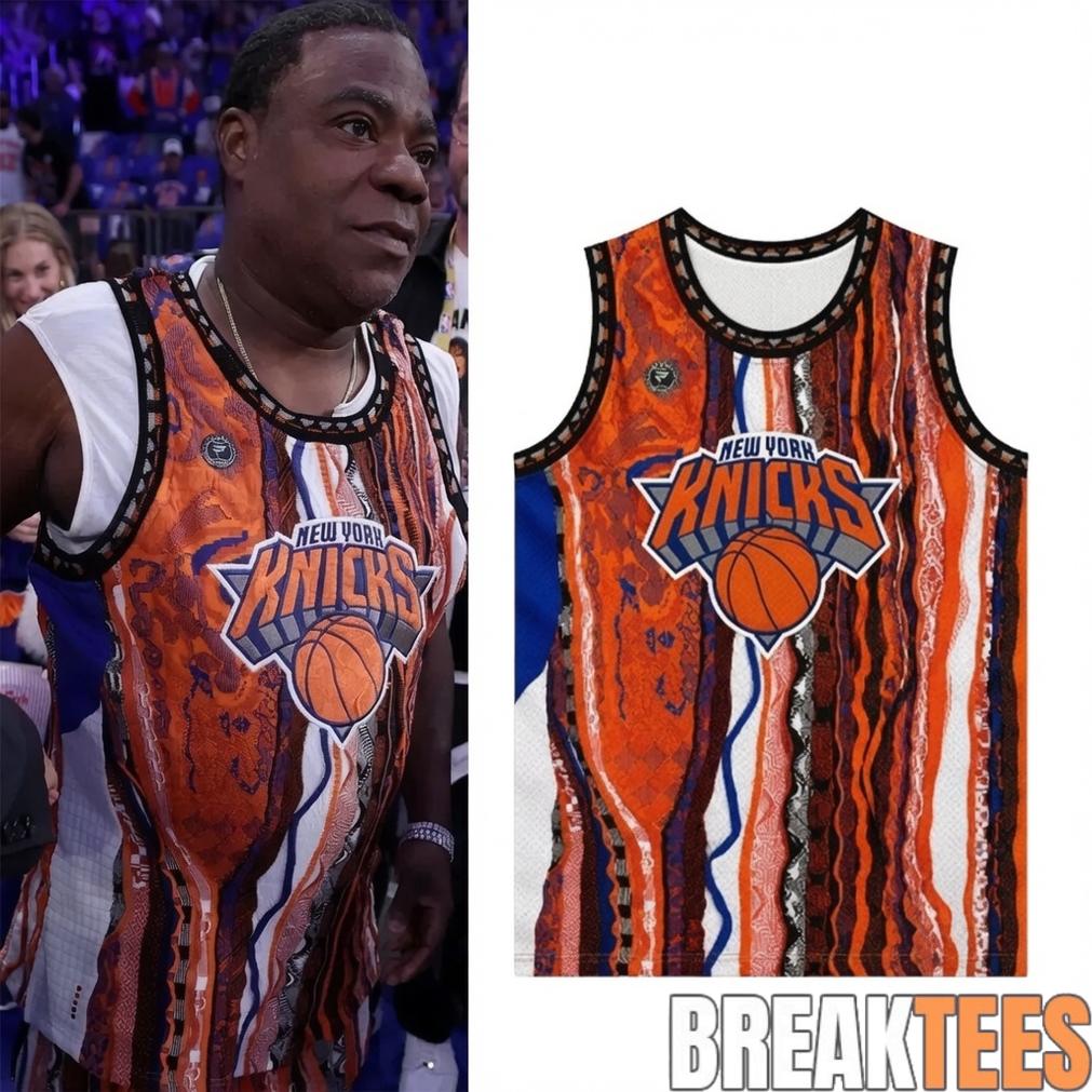Tracy Morgan Knicks Game 4 2026 Basketball Jersey basketball jersey product view 1