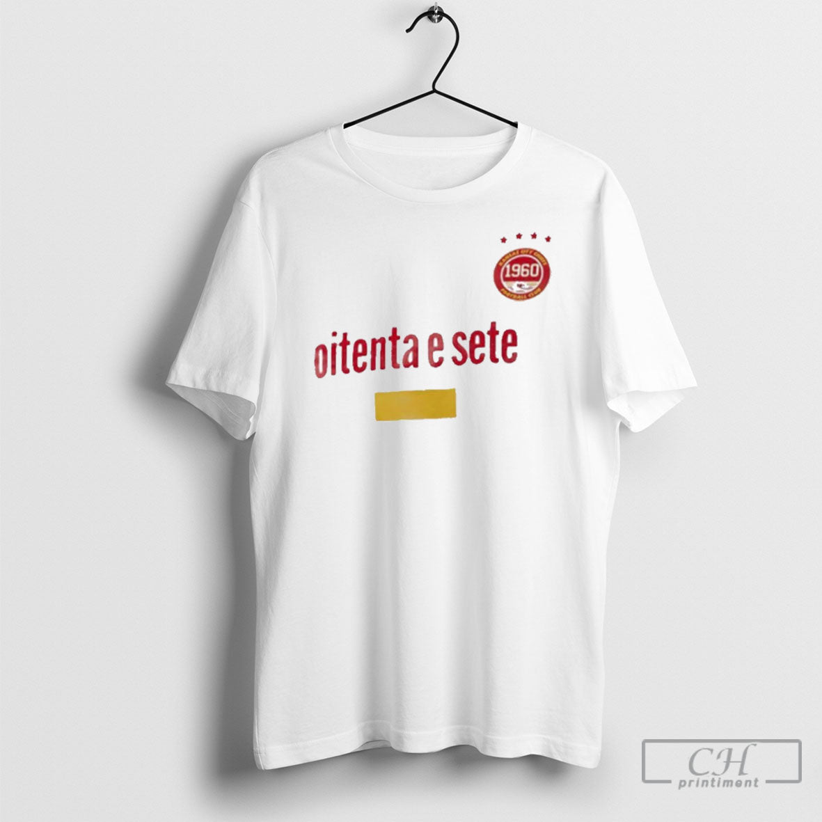 Travis Kelce Kansas City Chiefs 1960 Football Club Oitenta E Sete Unisex T-shirt, Sweatshirt, Hoodie, Long Sleeve Tee - T-Shirt, Sweatshirt, Hoodie