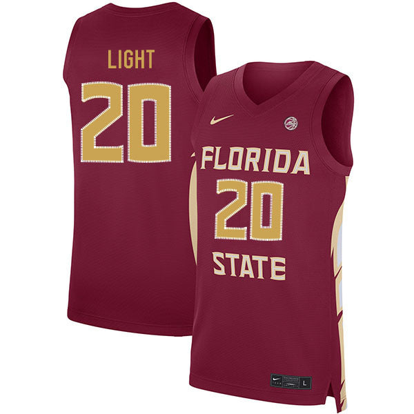 Travis Light 20 Red College Football Jersey football jersey product view 1