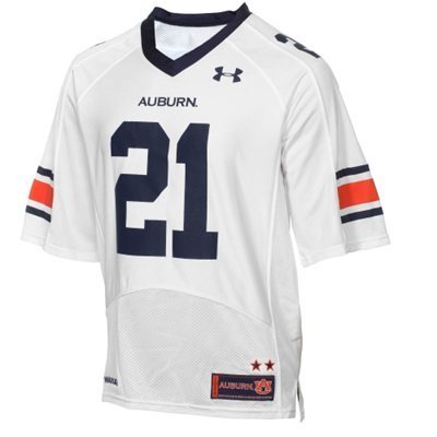 Tre Mason 21 White1 College Football Jersey football jersey product view 1