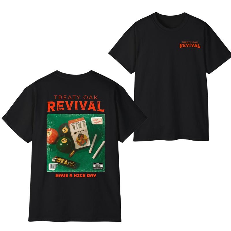 Treaty Oak Revival 2 Sided Band Comfort Colors Gildan - Adult & Kids T-Shirts, Sweatshirts & Hoodies apparel design preview 1