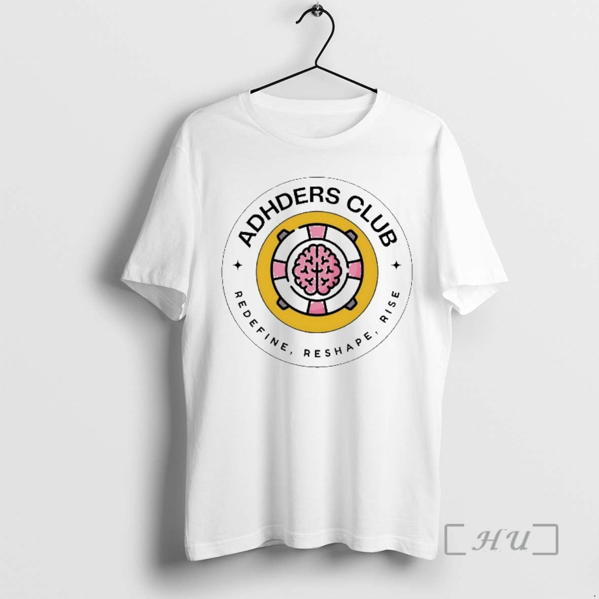 Trending Adhders Club Redefine Reshape Rise Logo - T-Shirt, Sweatshirt, Hoodie