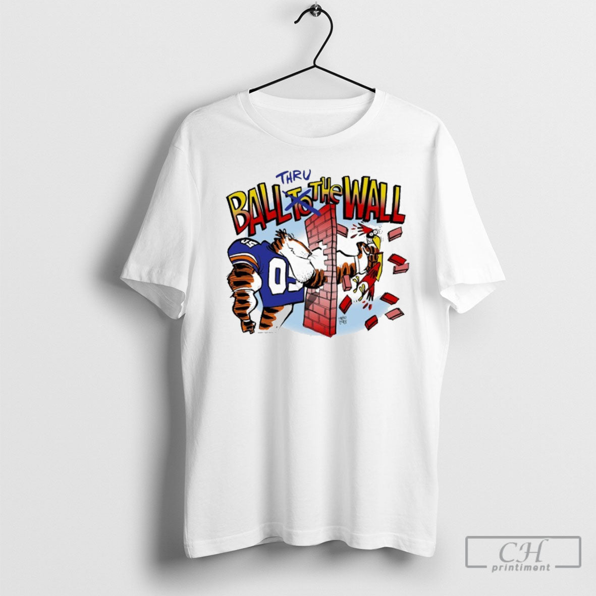 Trending Auburn Tigers Vs Ball State Ball Thru The Wall Unisex T-shirt, Sweatshirt, Hoodie, Long Sleeve Tee - T-Shirt, Sweatshirt, Hoodie