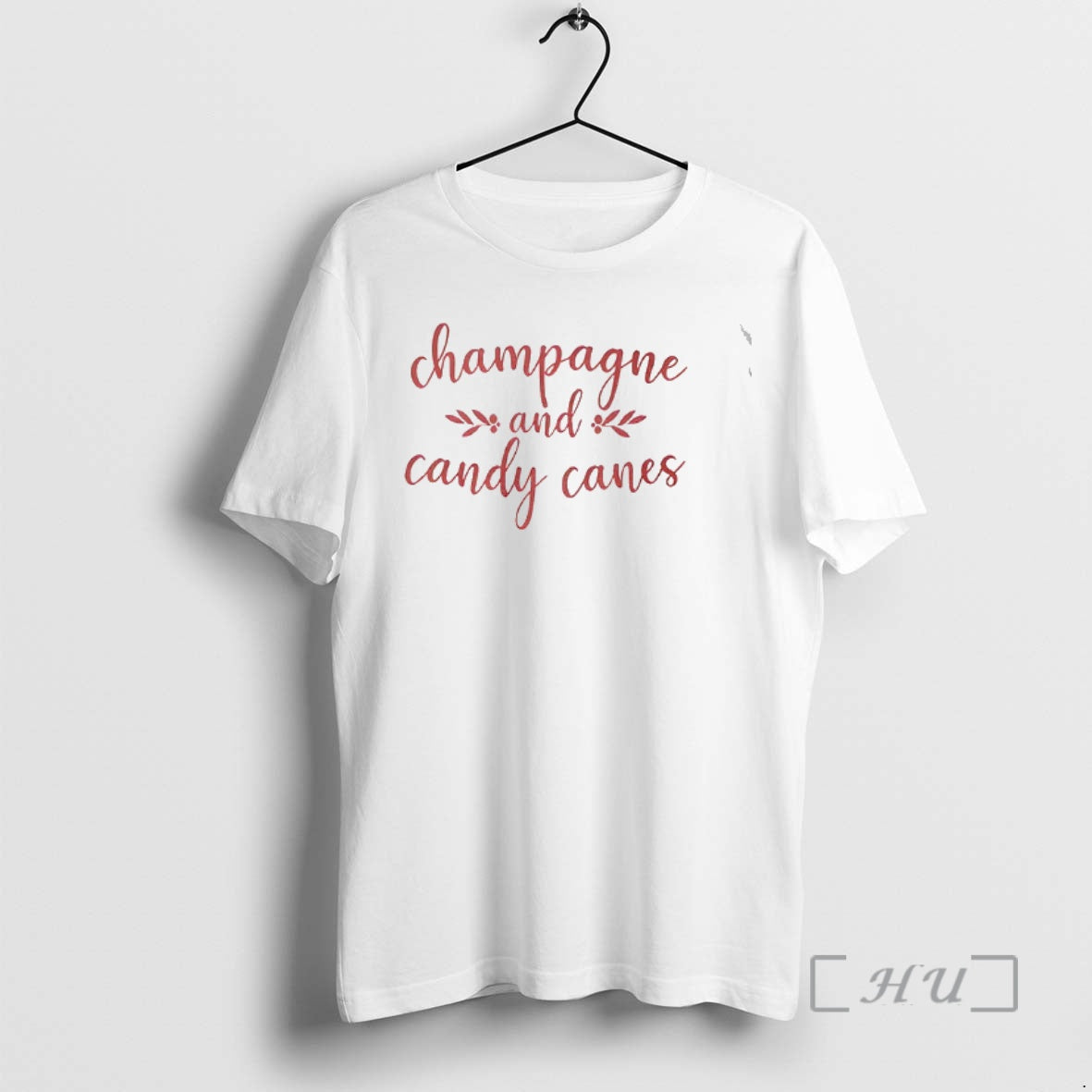 Trending Champagne And Candy Canes Christmas - T-Shirt, Sweatshirt, Hoodie