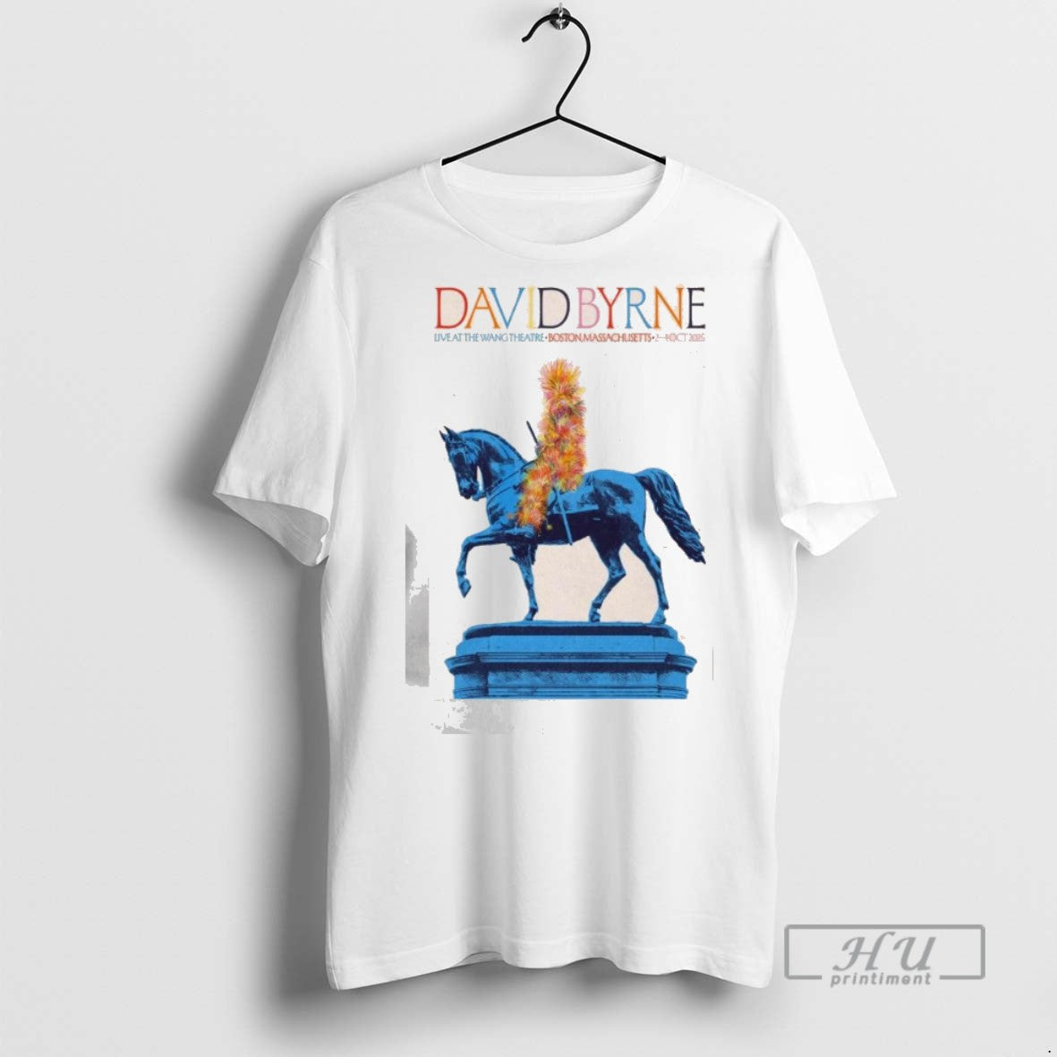 Trending David Byrne Live At The Wang Theatre Boston Ma Tour Oct 2 4 2025 Unisex T-shirt, Sweatshirt, Hoodie, Long Sleeve Tee - T-Shirt, Sweatshirt, Hoodie