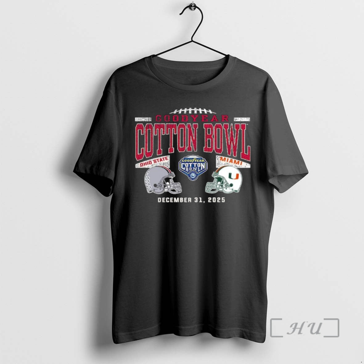 Trending December 31 Miami Vs Ohio State 2025 Cotton Bowl Matchup Premium T Shirts Sweater - T-Shirt, Sweatshirt, Hoodie