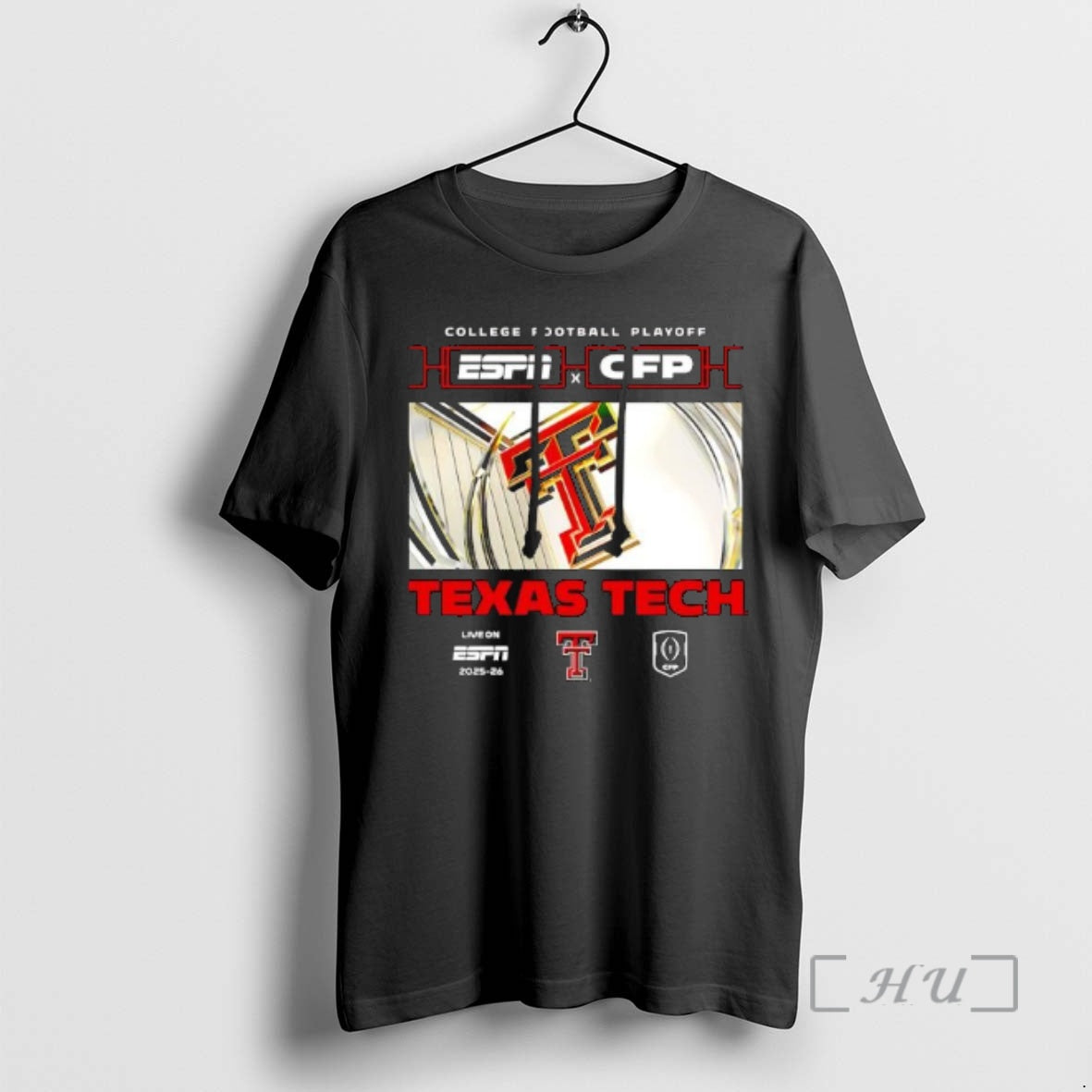 Trending Espn X Cfp Texas Tech 2025 2026 College Football Playoff Premium T Shirts Sweater - T-Shirt, Sweatshirt, Hoodie