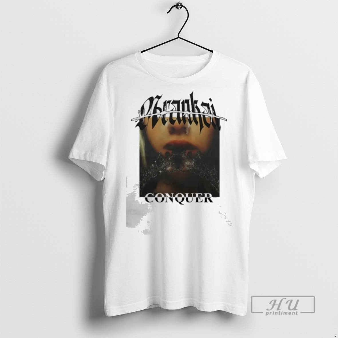 Trending Iamarankai Conquer Artwork T Shirts Unisex T-shirt, Sweatshirt, Hoodie, Long Sleeve Tee - T-Shirt, Sweatshirt, Hoodie