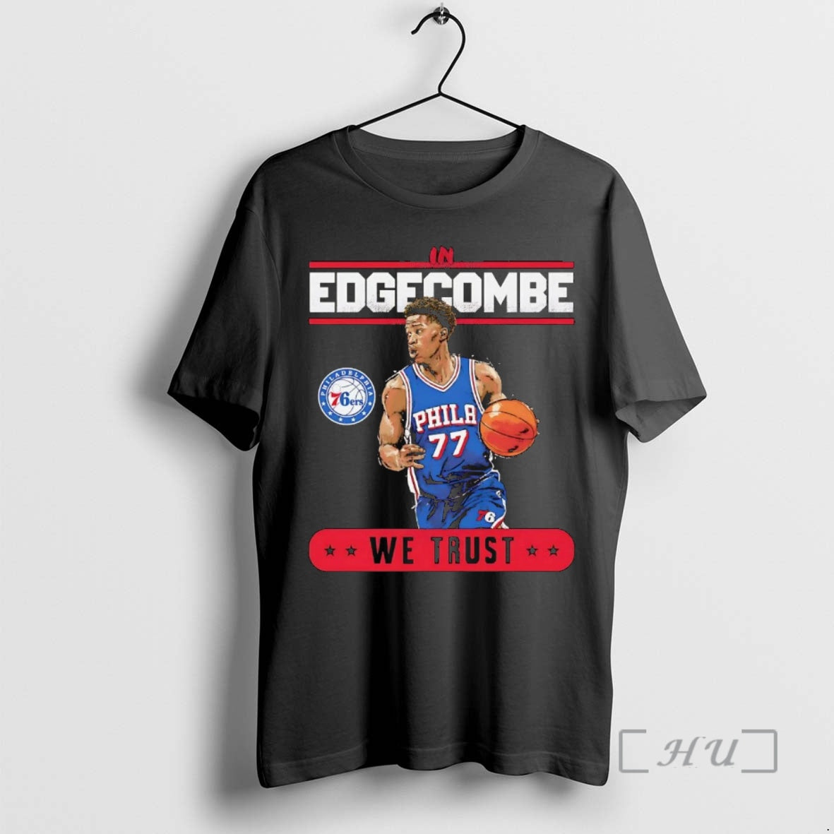 Trending In Vj Edgecombe We Trust Philadelphia 76ers - T-Shirt, Sweatshirt, Hoodie