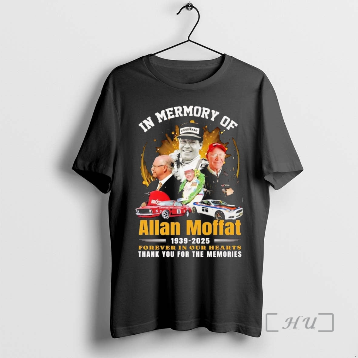 Trending In Memory Of Allan Moffat 1939 2025 Forever In Our Hearts Premium T Shirts - T-Shirt, Sweatshirt, Hoodie