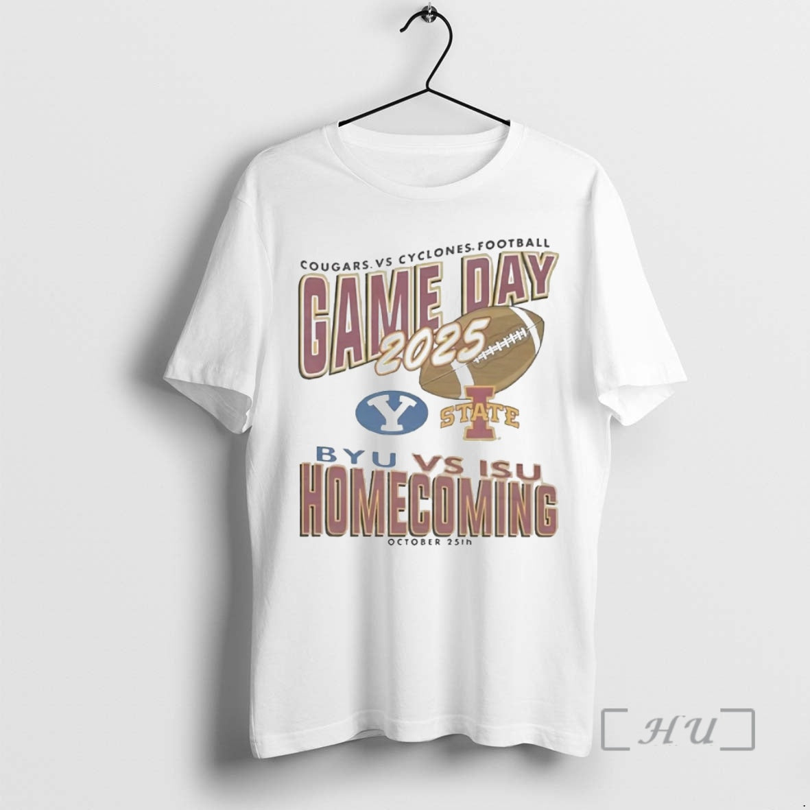 Trending Iowa State Cyclones Vs Byu Cougars 2025 Game Day Homecoming Premium T Shirts Sweater - T-Shirt, Sweatshirt, Hoodie