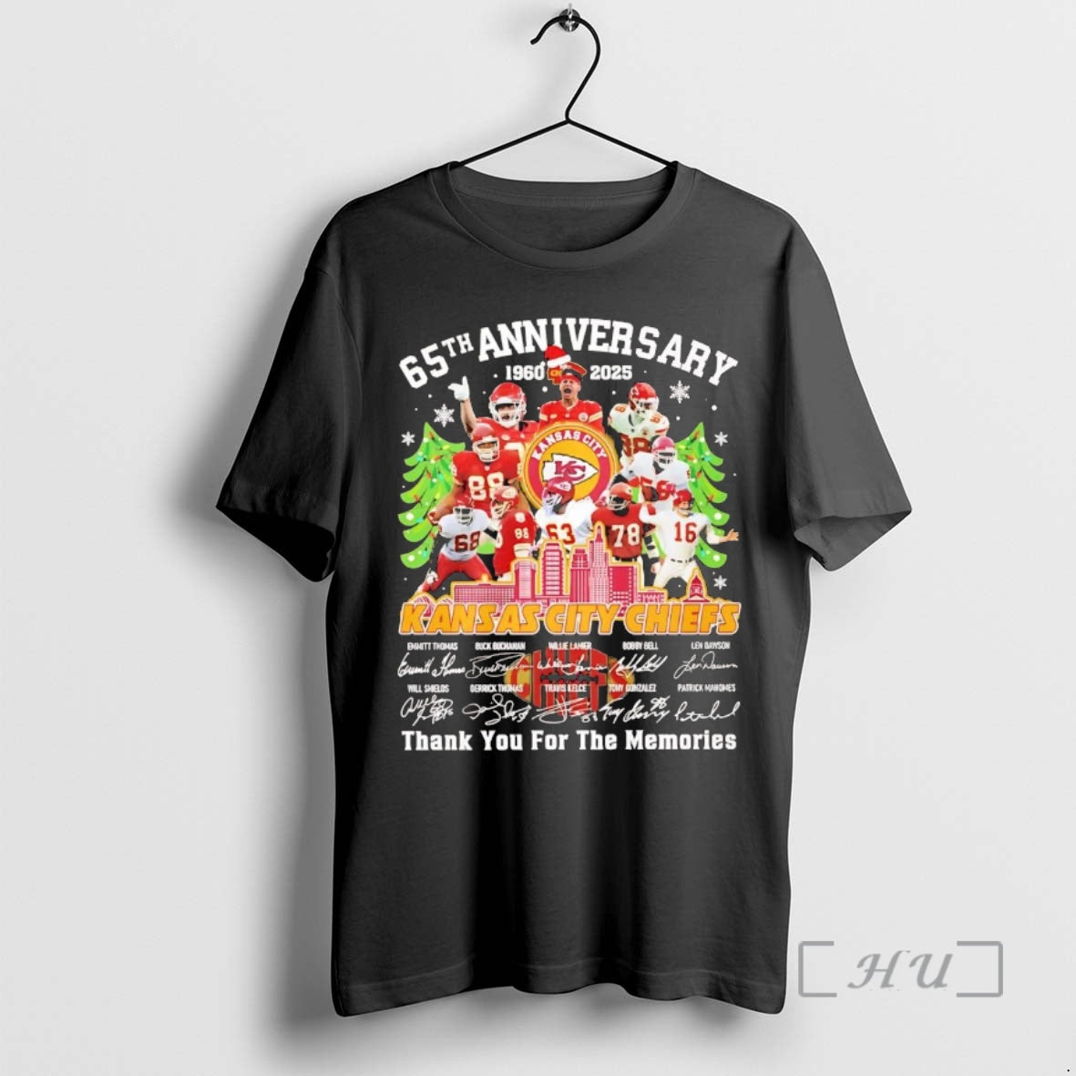 Trending Kansas City Chiefs 65th Anniversary 1960 2026 Thank You For The Memories Premium - T-Shirt, Sweatshirt, Hoodie
