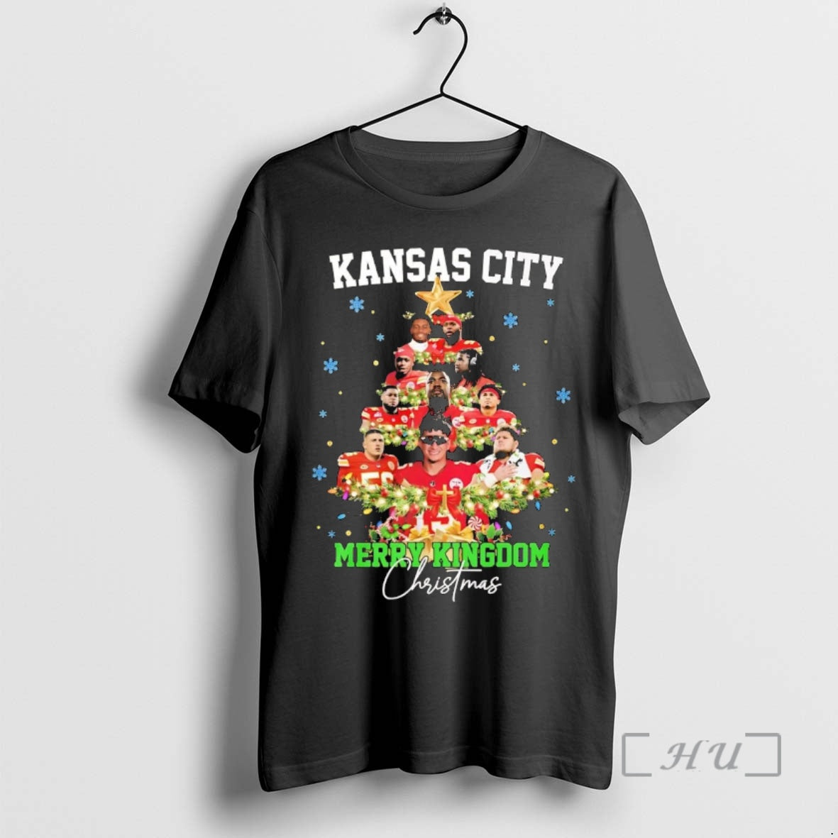 Trending Kansas City Chiefs Merry Kingdom Christmas - T-Shirt, Sweatshirt, Hoodie