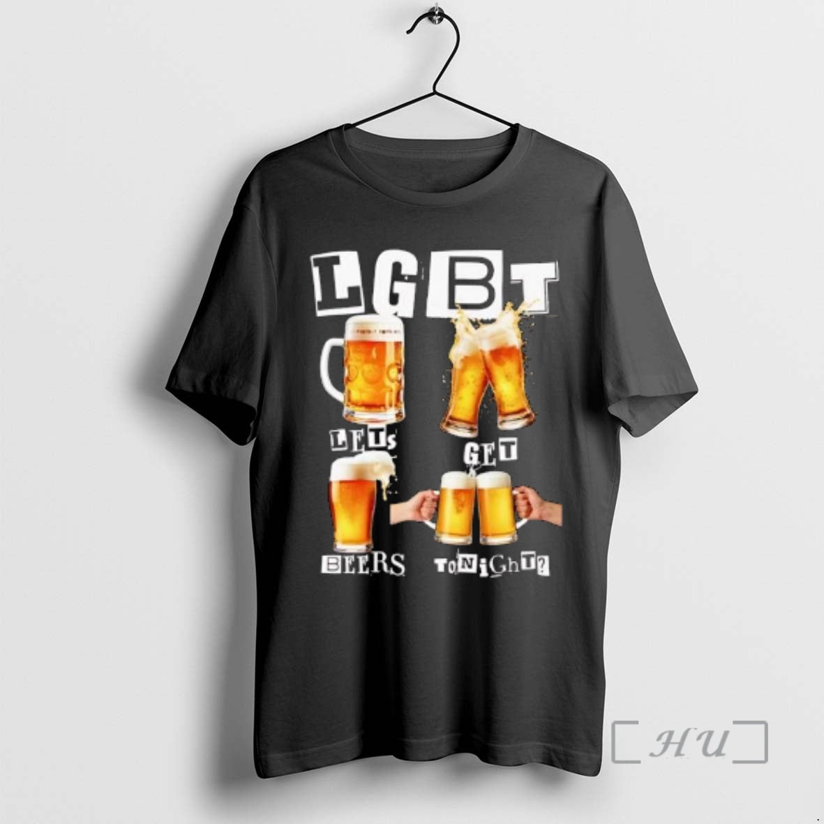 Trending Lgbt Lets Get Beers Tonight Graphic - T-Shirt, Sweatshirt, Hoodie