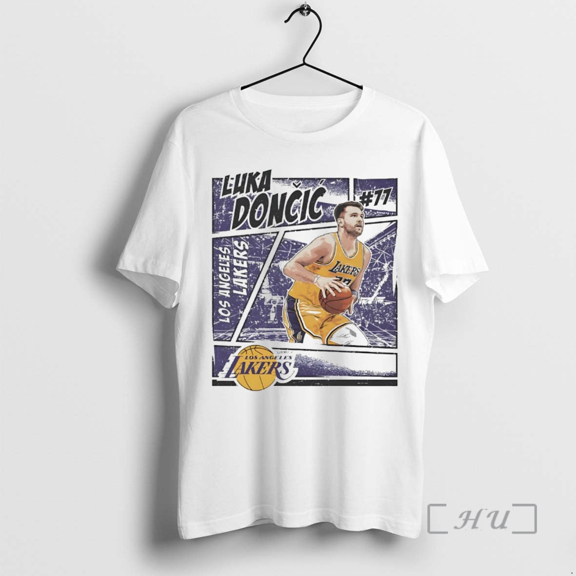 Trending Luka Doncic 77 Comic Los Angeles Lakers - T-Shirt, Sweatshirt, Hoodie