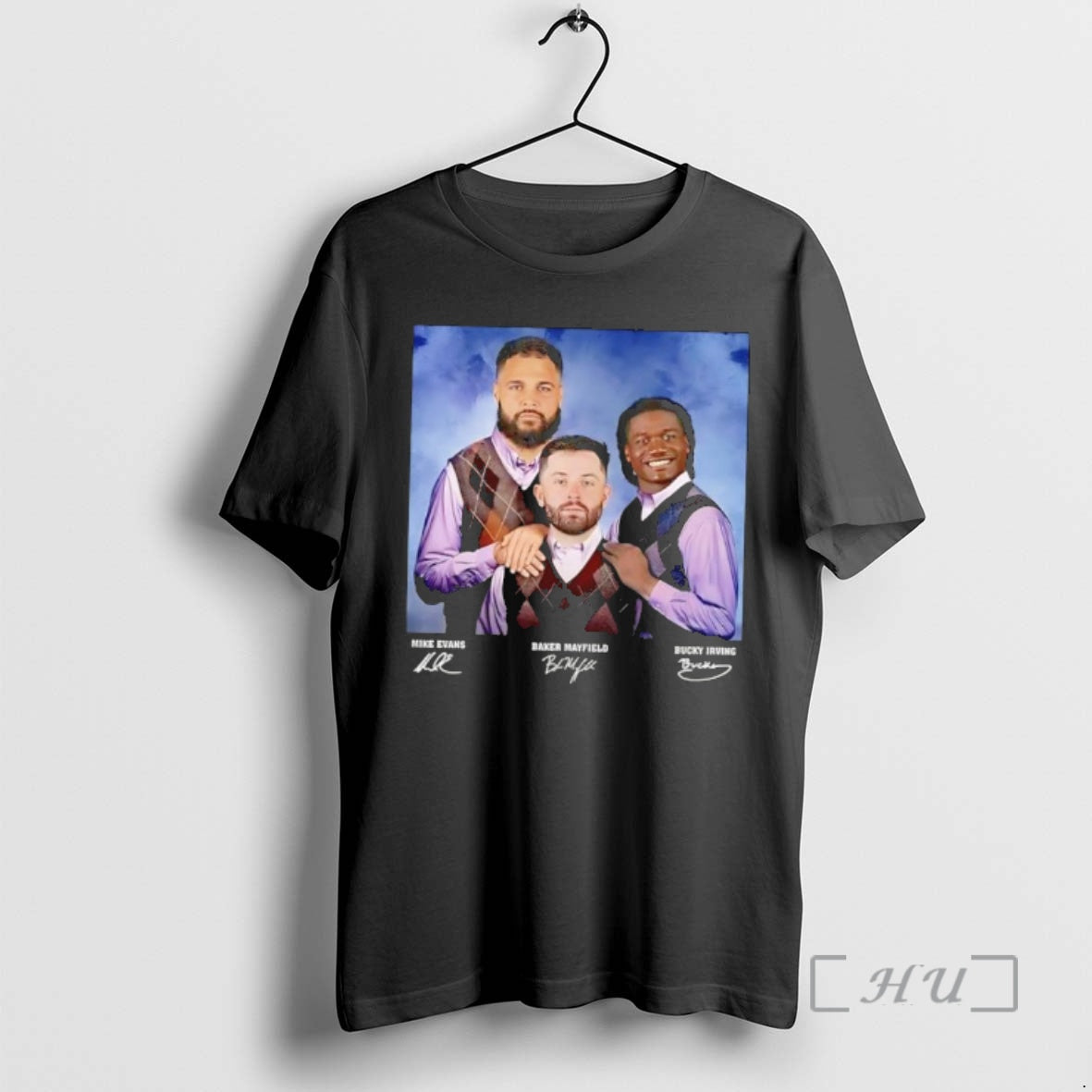 Trending Mike Evans Baker Mayfield Bucky Irving Football Tampa Bay Step Brothers Premium T Shirts - T-Shirt, Sweatshirt, Hoodie