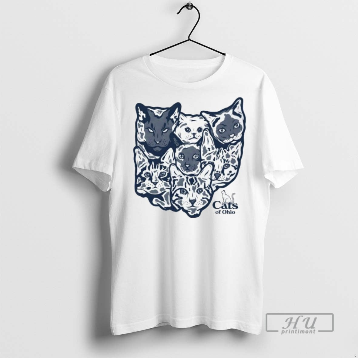 Trending Officials Cats Of Ohio Light Blue T Shirt Unisex T-shirt, Sweatshirt, Hoodie, Long Sleeve Tee - T-Shirt, Sweatshirt, Hoodie