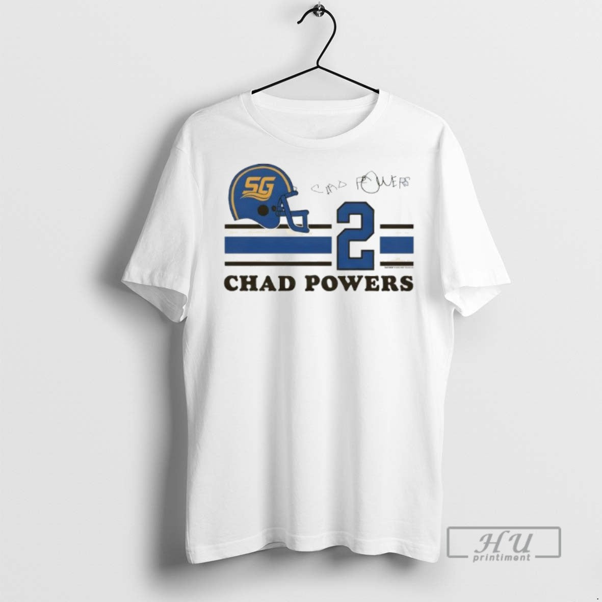 Trending Officials Chad Powers Signature Football T Shirt Unisex T-shirt, Sweatshirt, Hoodie, Long Sleeve Tee - T-Shirt, Sweatshirt, Hoodie