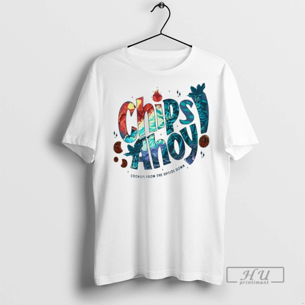 Trending Officials Chips Ahoy Cookies From The Upside Down T Shirt Unisex T-shirt, Sweatshirt, Hoodie, Long Sleeve Tee - T-Shirt, Sweatshirt, Hoodie