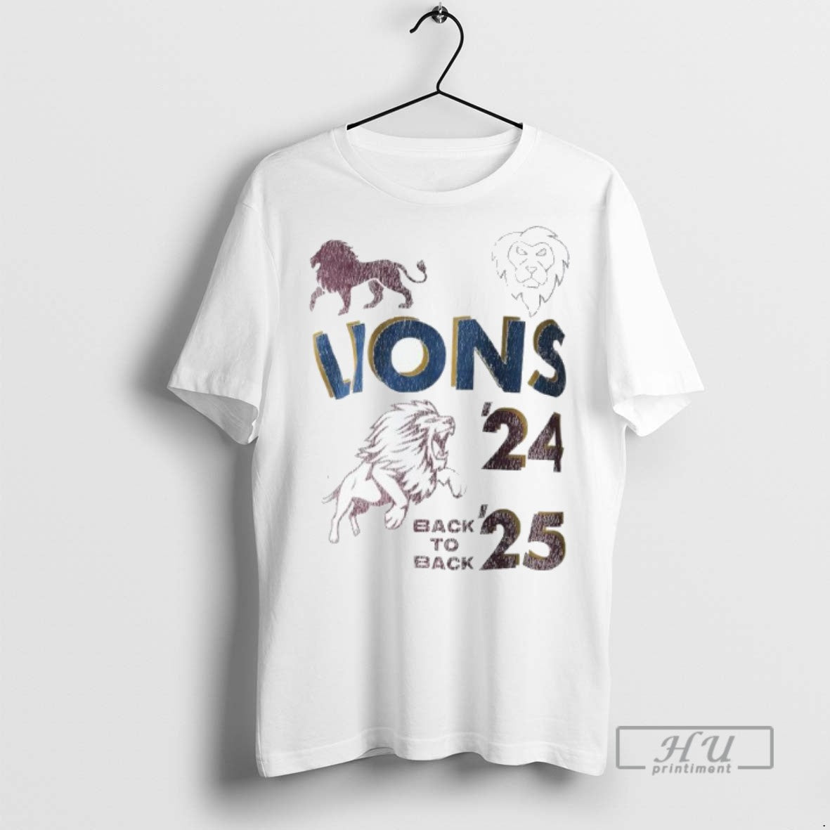 Trending Officials Detroit Lions The Pride Of Brisbane Back To Back T Shirt Unisex T-shirt, Sweatshirt, Hoodie, Long Sleeve Tee - T-Shirt, Sweatshirt, Hoodie