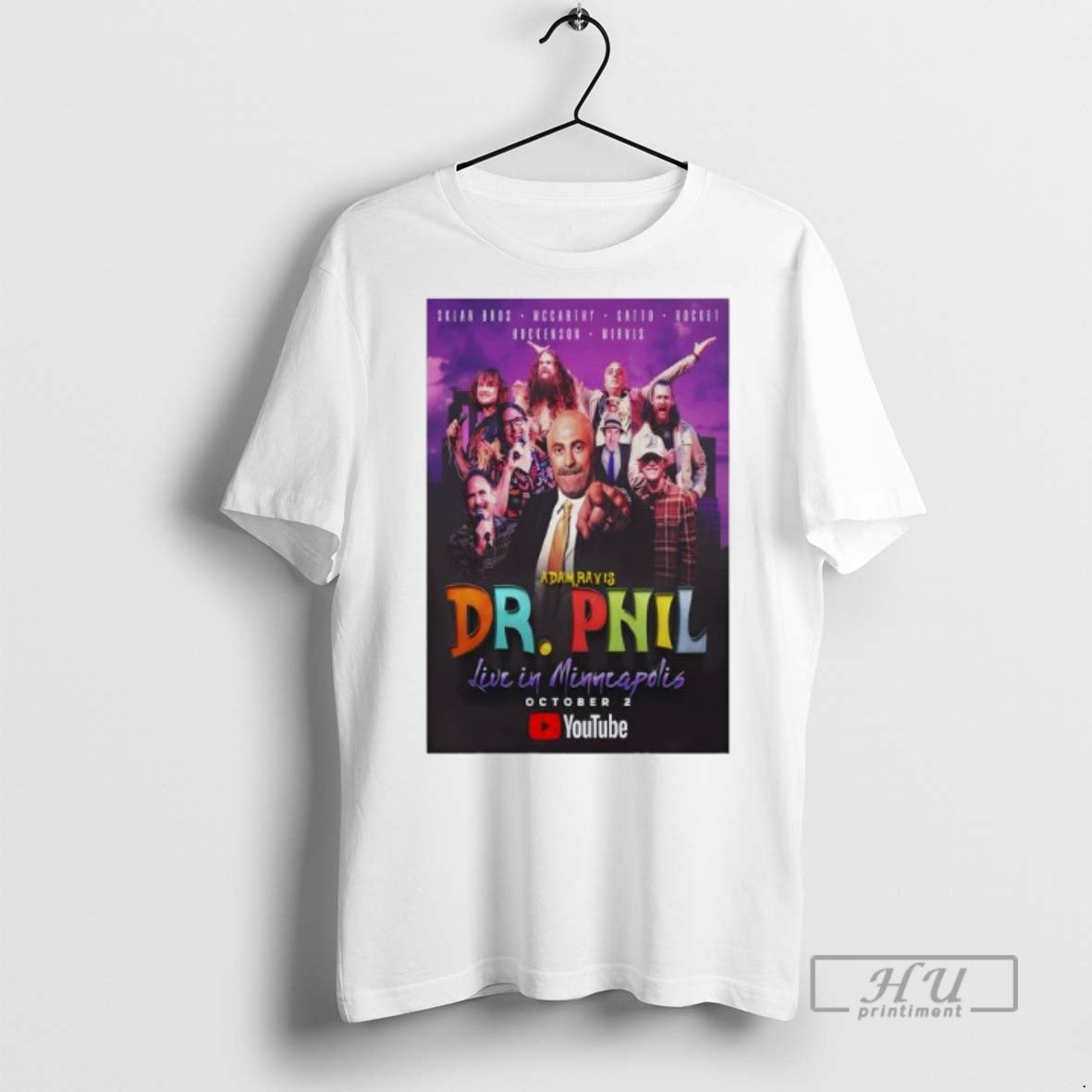 Trending Officials Dr Phil Oct 2 2025 Minneapolis Orpheum Theatre T Shirt Unisex T-shirt, Sweatshirt, Hoodie, Long Sleeve Tee - T-Shirt, Sweatshirt, Hoodie