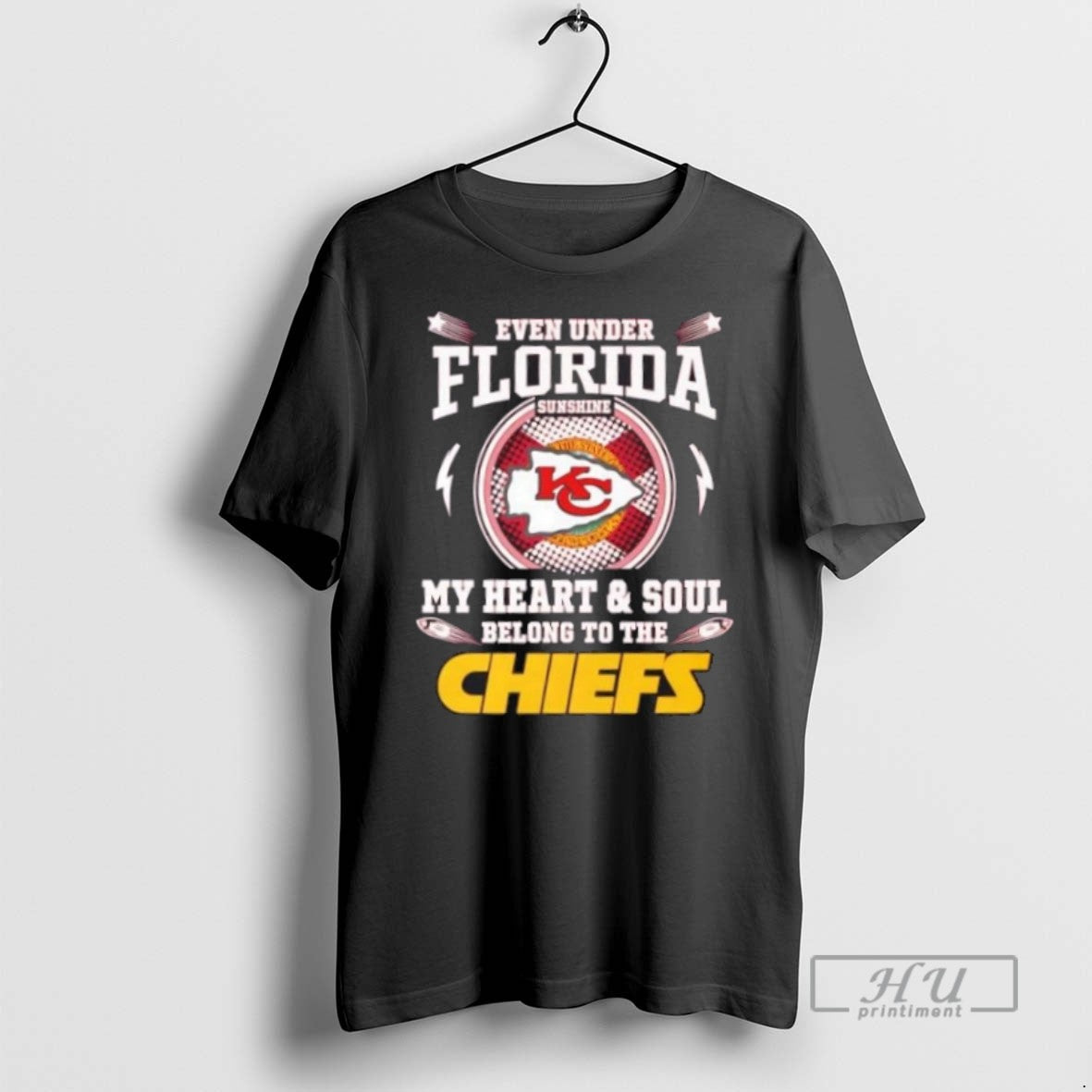 Trending Officials Even Under Florida Sunshine My Heart And Soul Belong To The Kansas City - T-Shirt, Sweatshirt, Hoodie