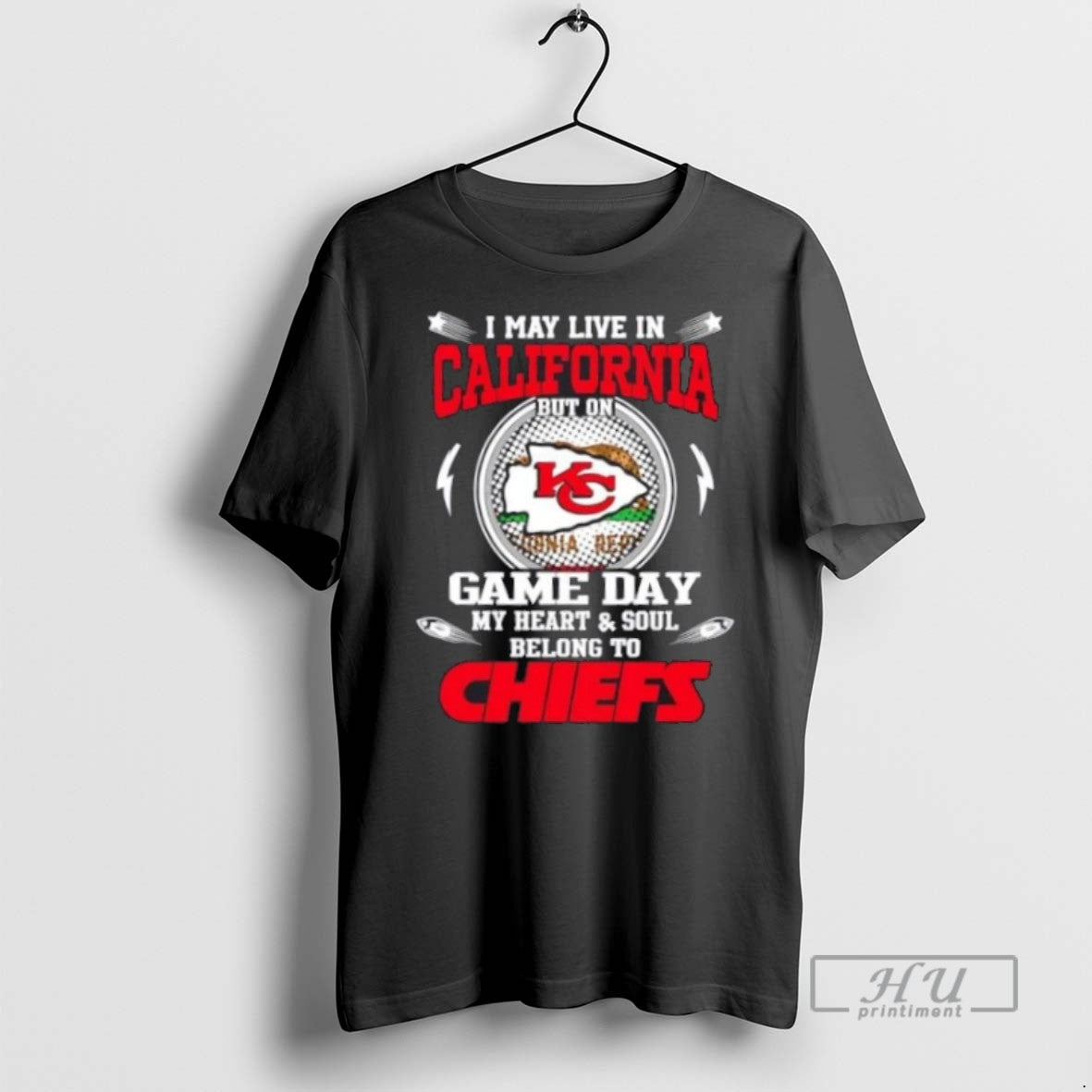 Trending Officials I May Live In California But On Game Day My Heart And Soul Unisex T-shirt, Sweatshirt, Hoodie, Long Sleeve Tee - T-Shirt, Sweatshirt, Hoodie