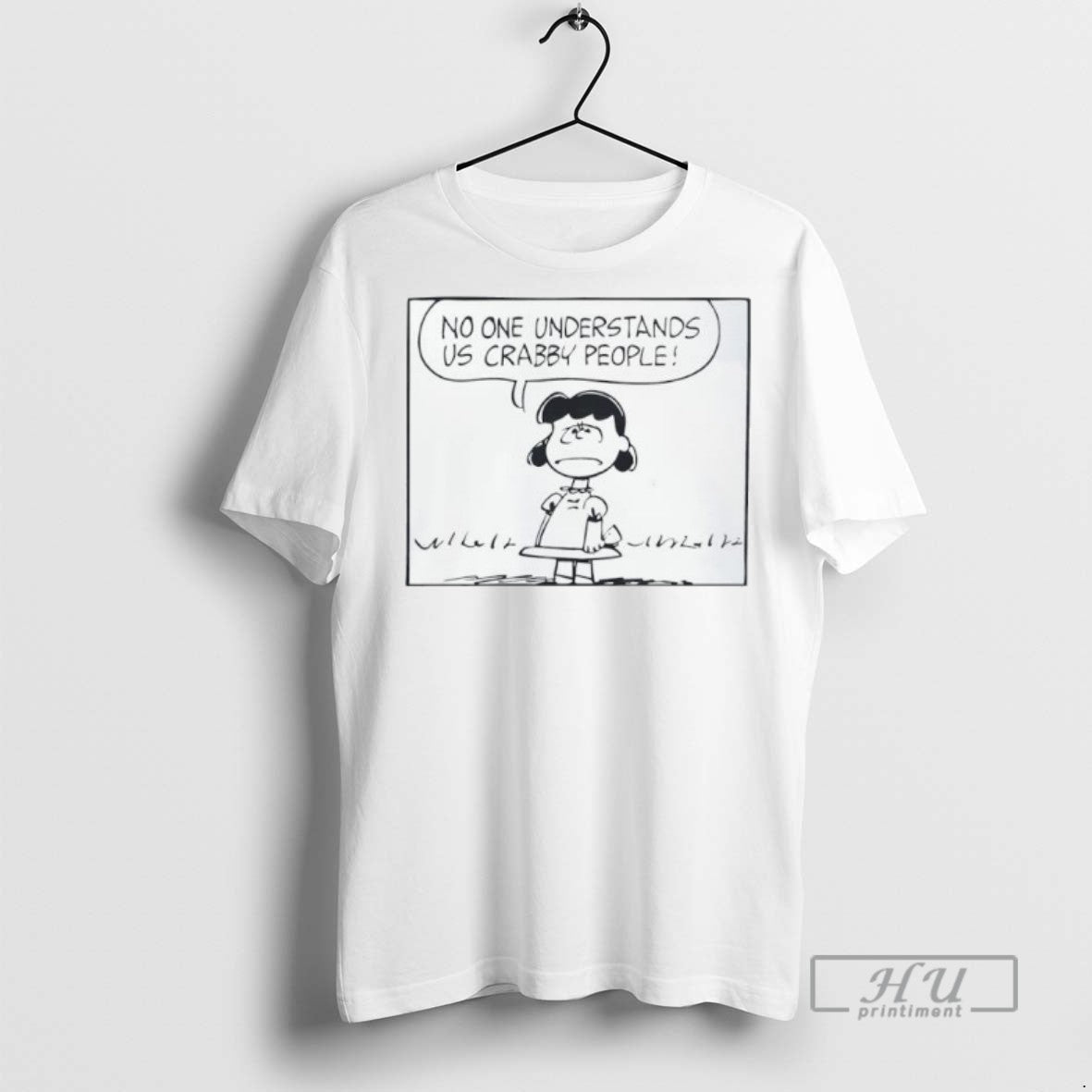 Trending Officials Peanuts Lucy Crabby People No One Understands Us Crabby People T Shirt Unisex T-shirt, Sweatshirt, Hoodie, Long Sleeve Tee - T-Shirt, Sweatshirt, Hoodie