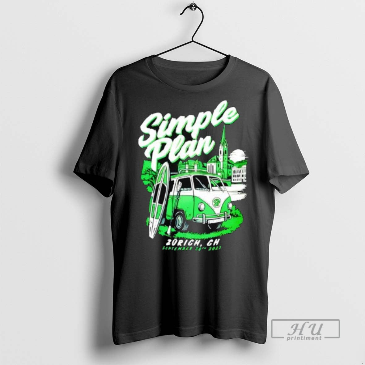 Trending Officials Simple Plan Zurich Ch September 30 2025 Concert T Shirt Unisex T-shirt, Sweatshirt, Hoodie, Long Sleeve Tee - T-Shirt, Sweatshirt, Hoodie