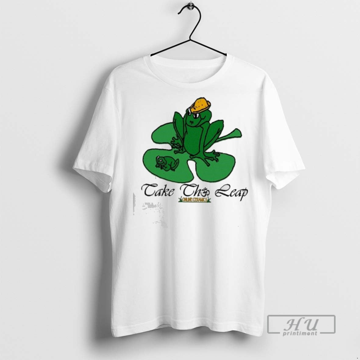Trending Online Ceramics Take The Leap Success Of A Frog T Shirts Unisex T-shirt, Sweatshirt, Hoodie, Long Sleeve Tee - T-Shirt, Sweatshirt, Hoodie