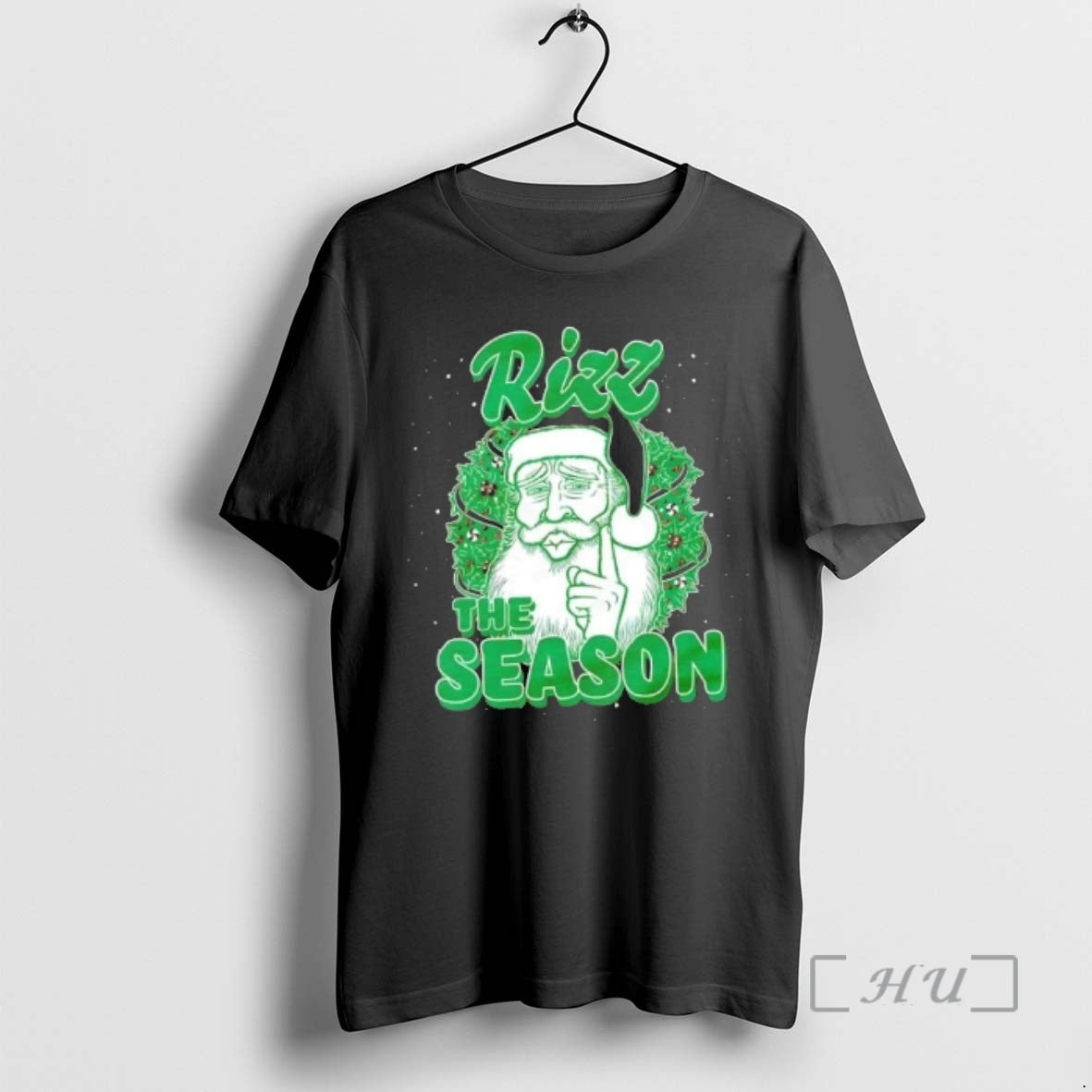 Trending Santa Claus Rizz The Season Merry Christmas - T-Shirt, Sweatshirt, Hoodie