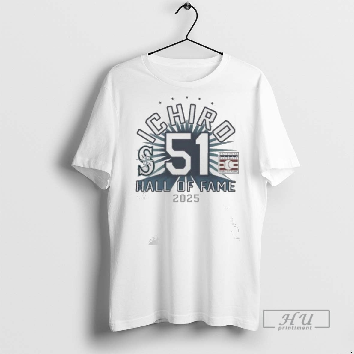 Trending Seattle Mariners Ichiro 2025 Hall Of Fame T Shirts Unisex T-shirt, Sweatshirt, Hoodie, Long Sleeve Tee - T-Shirt, Sweatshirt, Hoodie