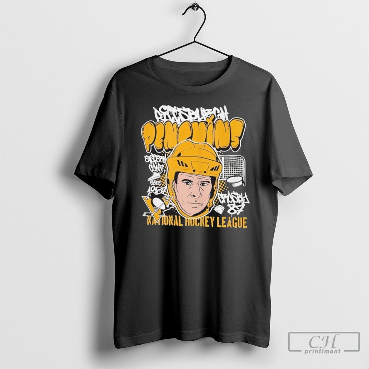 Trending Sidney Crosby Pittsburgh Penguins Caricature T Unisex T-shirt, Sweatshirt, Hoodie, Long Sleeve Tee - T-Shirt, Sweatshirt, Hoodie