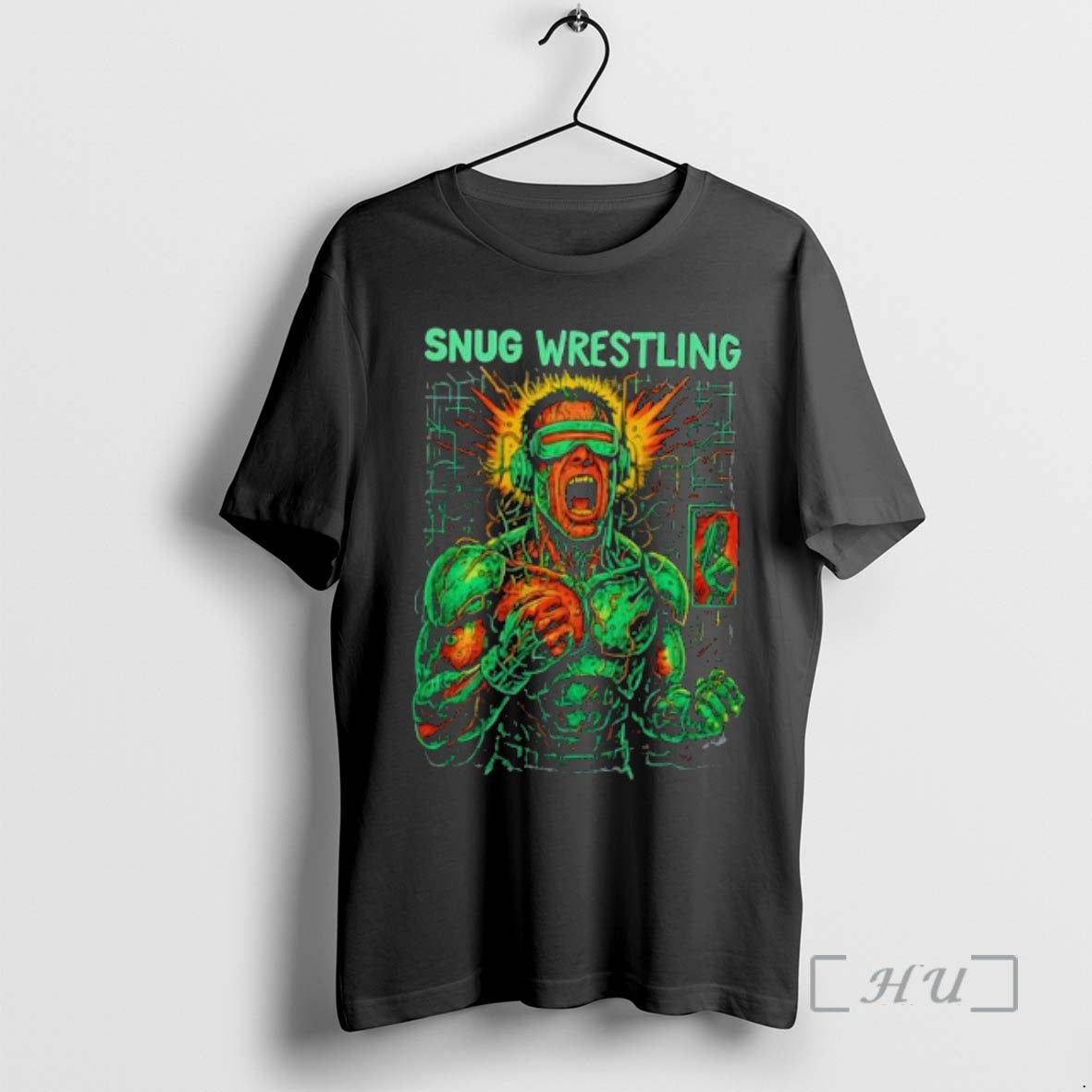 Trending Snug Wrestling Cyber Prototype Rising Art - T-Shirt, Sweatshirt, Hoodie