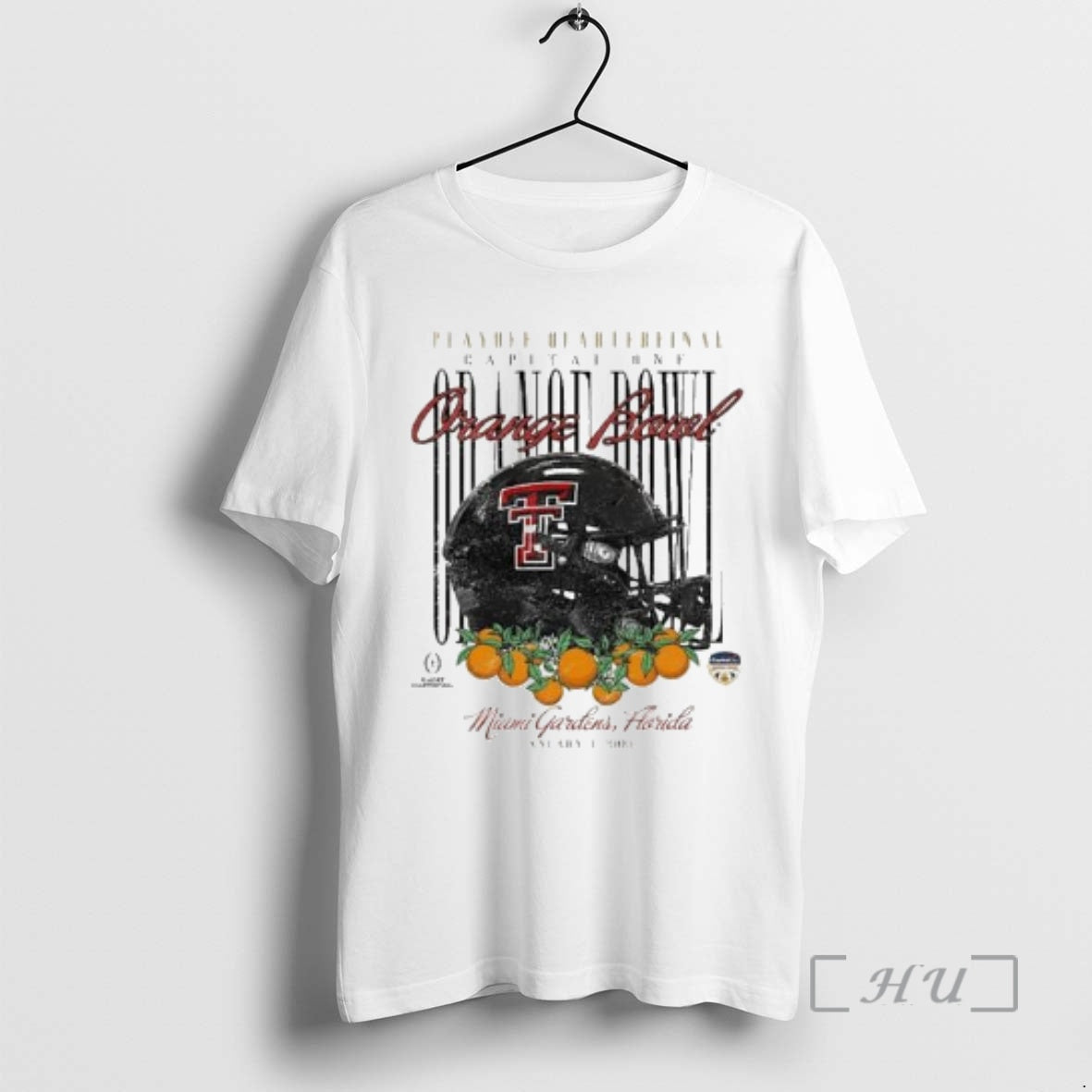 Trending Texas Tech Red Raiders Playoff Quarterfinal Capital One Orange Bowl 2026 Miami Gardens Florida - T-Shirt, Sweatshirt, Hoodie