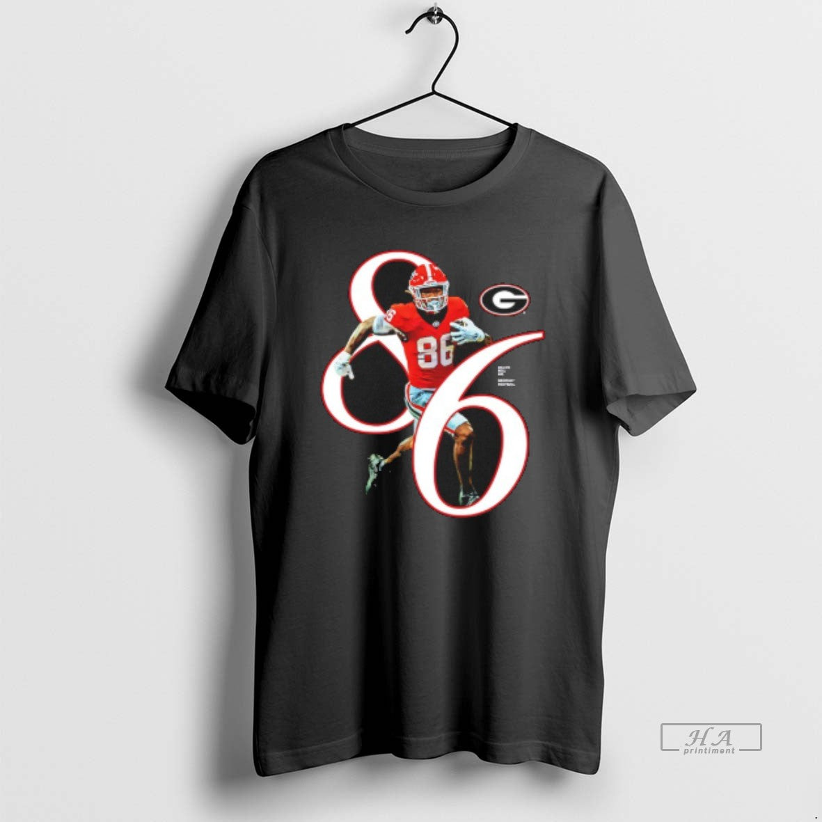 Trendy Dillon Bell 86 Georgia Bulldogs 2025 Ncaa Player Unisex T-shirt, Sweatshirt, Hoodie, Long Sleeve Tee - T-Shirt, Sweatshirt, Hoodie