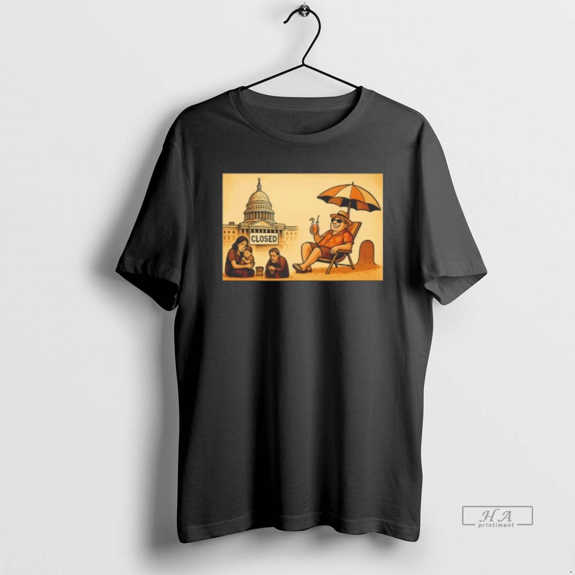 Trendy Government Shutdown Really Looks Like Unisex T-shirt, Sweatshirt, Hoodie, Long Sleeve Tee - T-Shirt, Sweatshirt, Hoodie