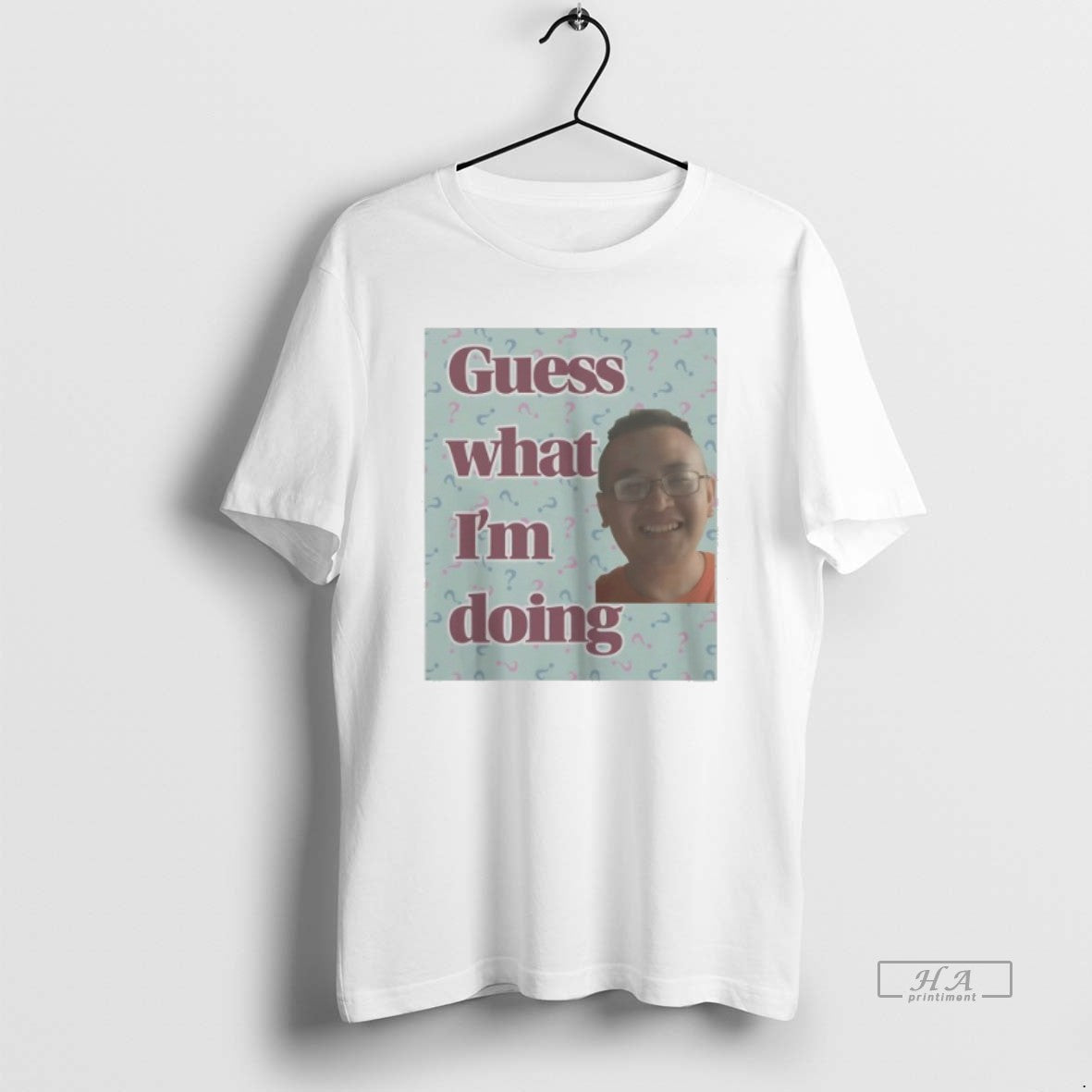 Trendy James Cage White Guess What Im Doing Unisex T-shirt, Sweatshirt, Hoodie, Long Sleeve Tee - T-Shirt, Sweatshirt, Hoodie
