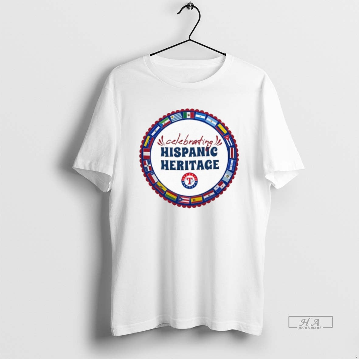 Trendy Mlb Texas Rangers Starter Celebrating Hispanic Heritage Unisex T-shirt, Sweatshirt, Hoodie, Long Sleeve Tee - T-Shirt, Sweatshirt, Hoodie