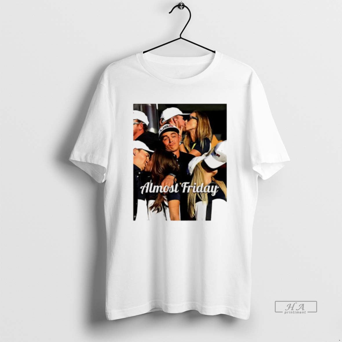Trendy Rickie Fowler Ryder Cup Almost Friday Unisex T-shirt, Sweatshirt, Hoodie, Long Sleeve Tee - T-Shirt, Sweatshirt, Hoodie
