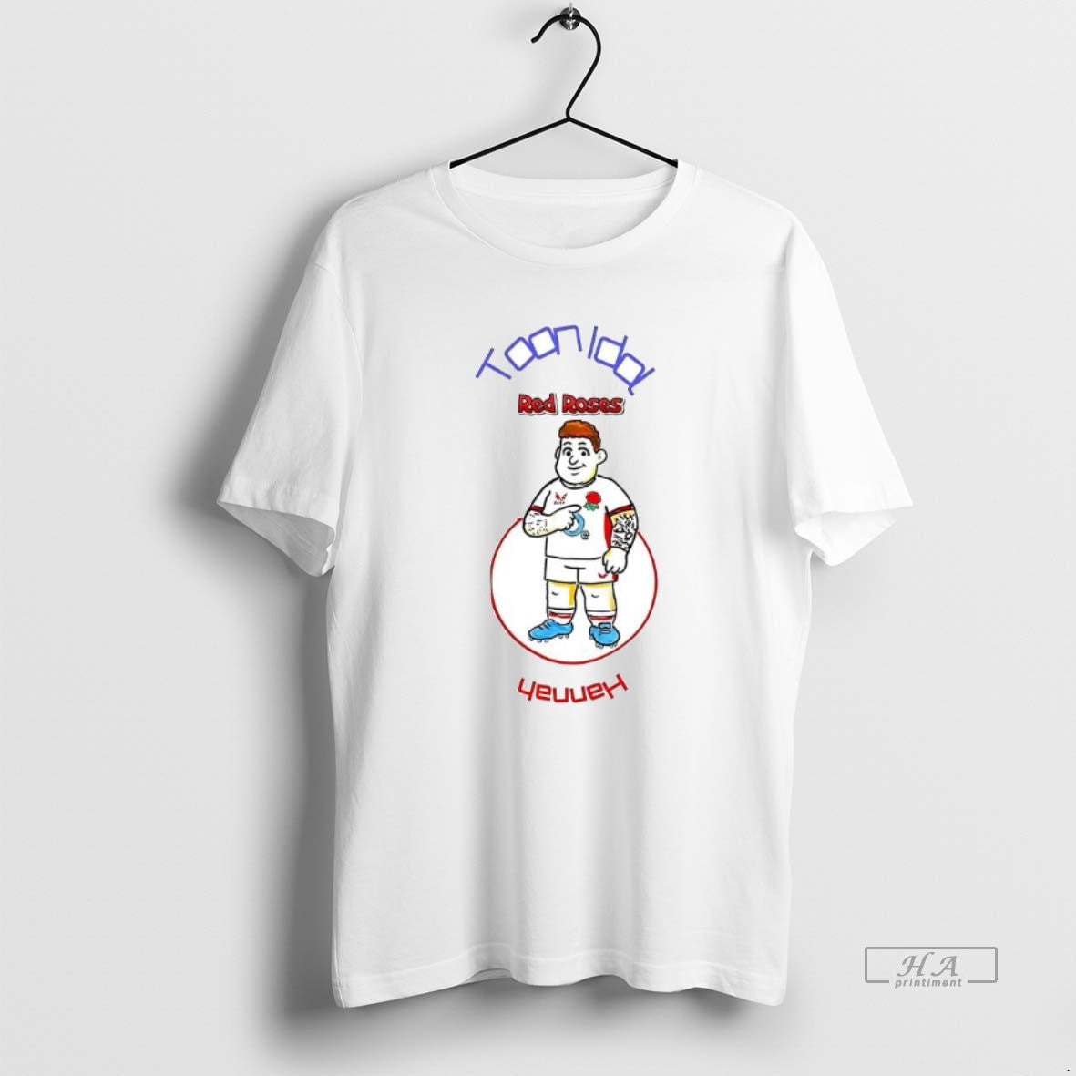 Trendy Toon Hannah Red Roses Meme Unisex T-shirt, Sweatshirt, Hoodie, Long Sleeve Tee - T-Shirt, Sweatshirt, Hoodie
