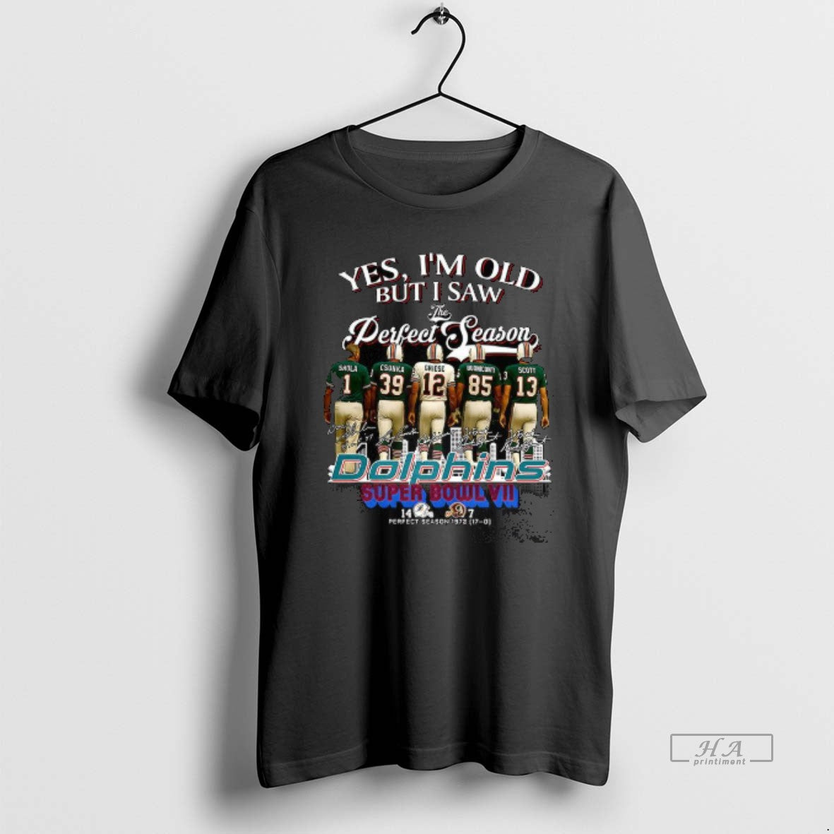 Trendy Yes Im Old But I Saw Miami Dolphins Legends City Skyline Signature Unisex T-shirt, Sweatshirt, Hoodie, Long Sleeve Tee - T-Shirt, Sweatshirt, Hoodie