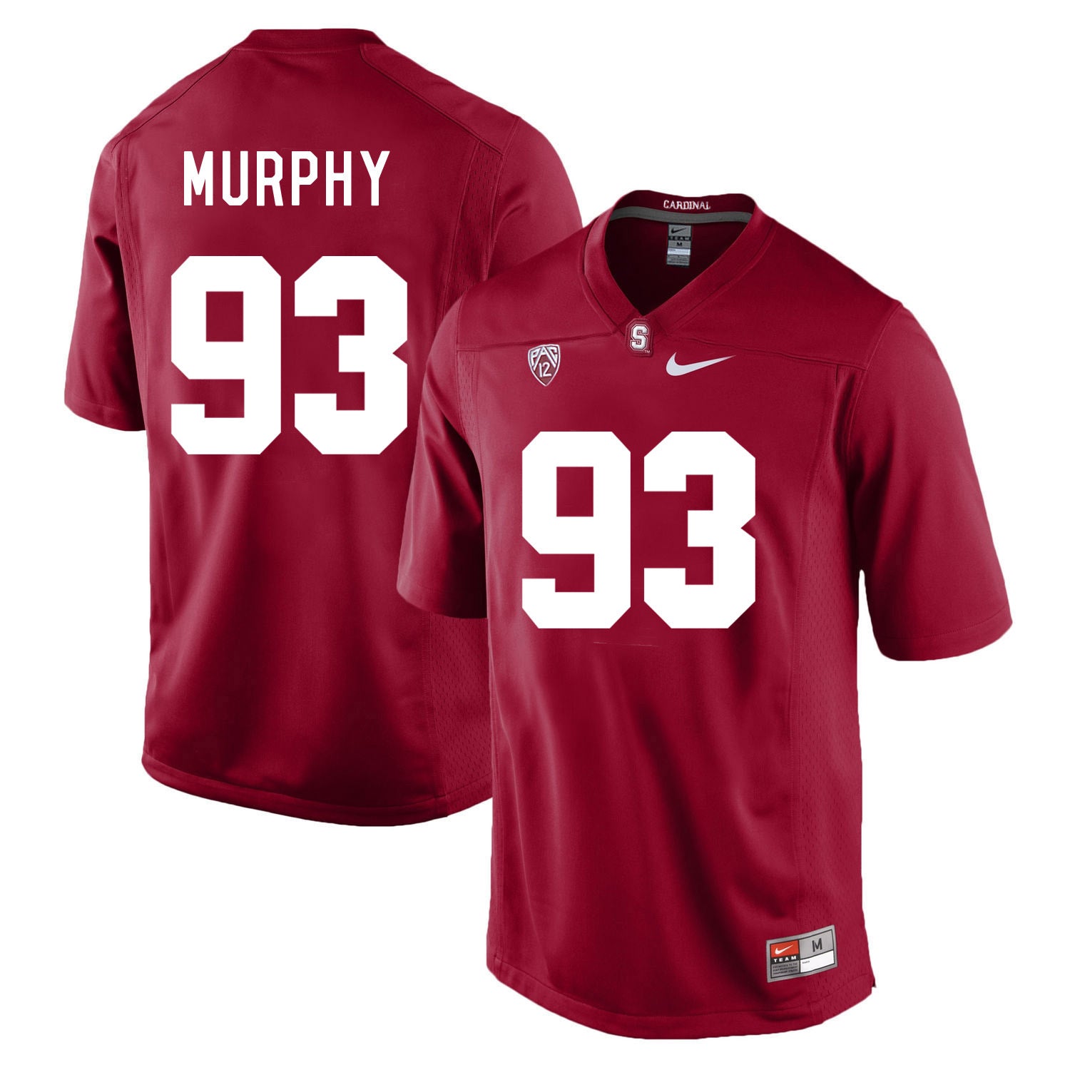 Trent Murphy 93 Cardinal College Football Jersey football jersey product view 1